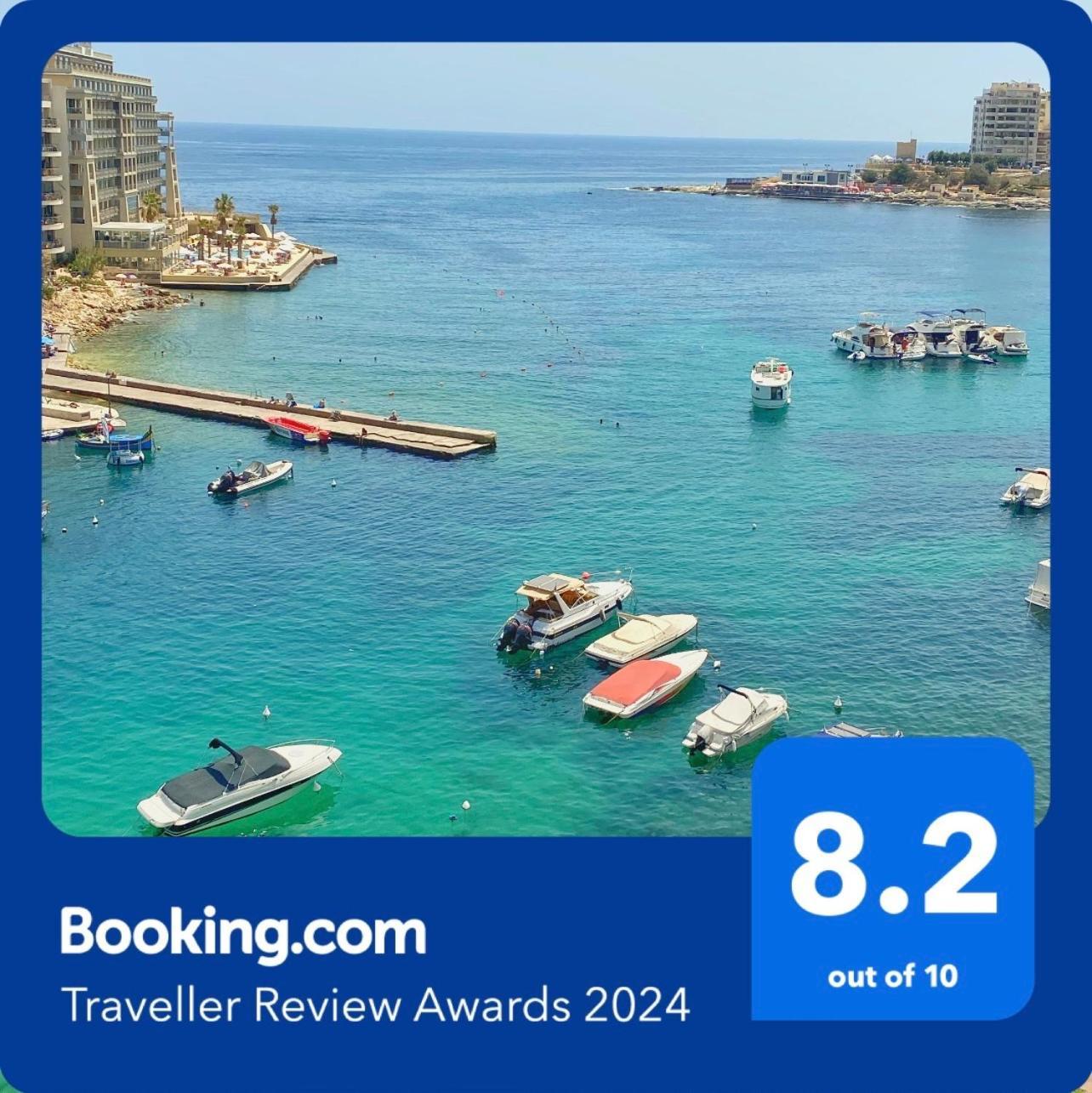 Апартаменты Spinola Bay View Сент Джулианс Экстерьер фото